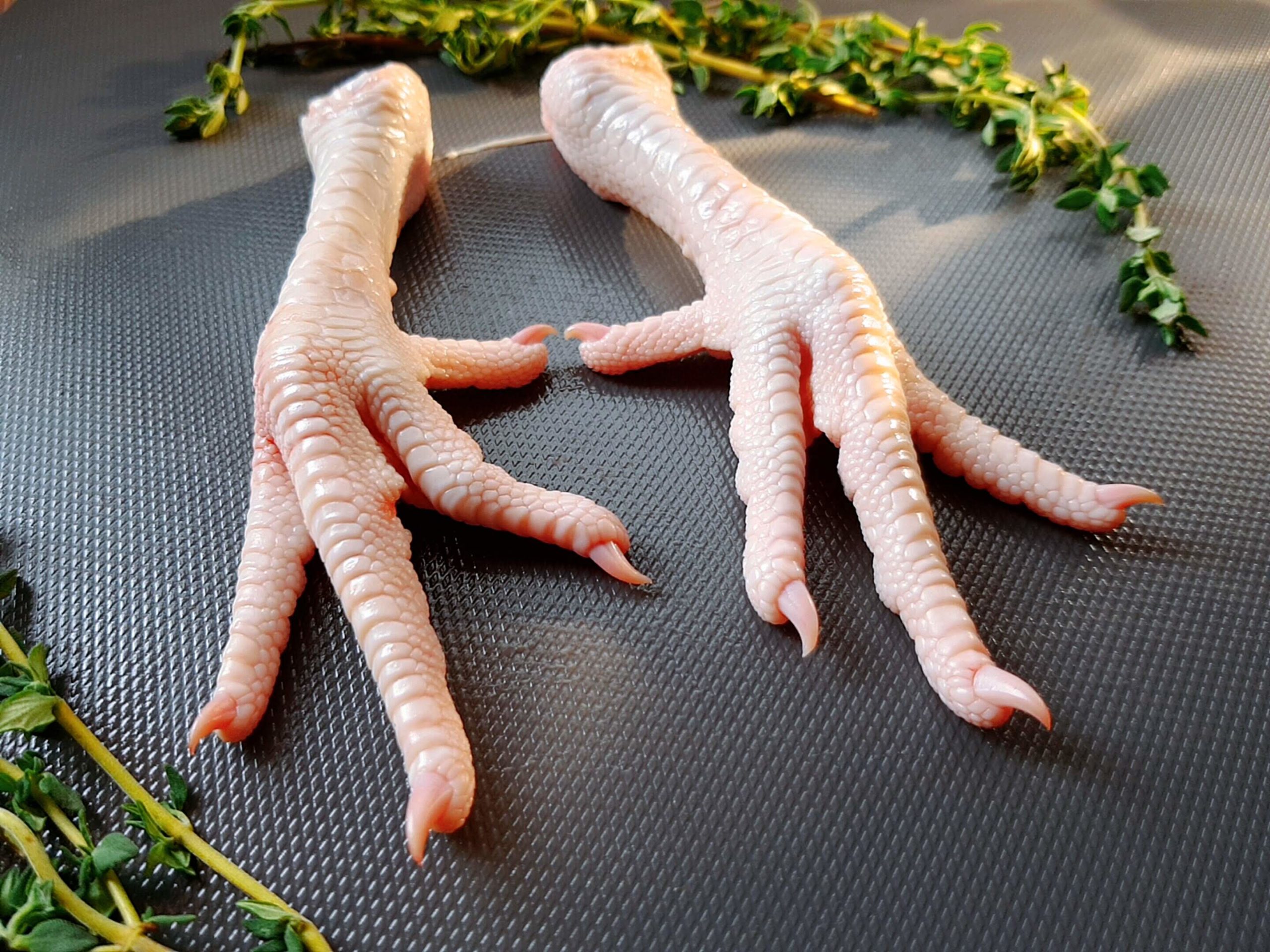 F L Fresh Halal Chicken Feet Kaki Claude Clari